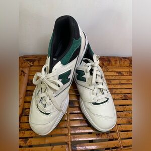 New Balance 550 men’s Sneakers size 8.5 Sea Salt Pine Green